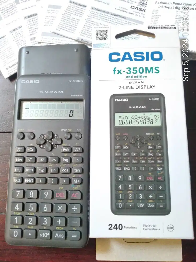 Calculator CASIO FX350 MS