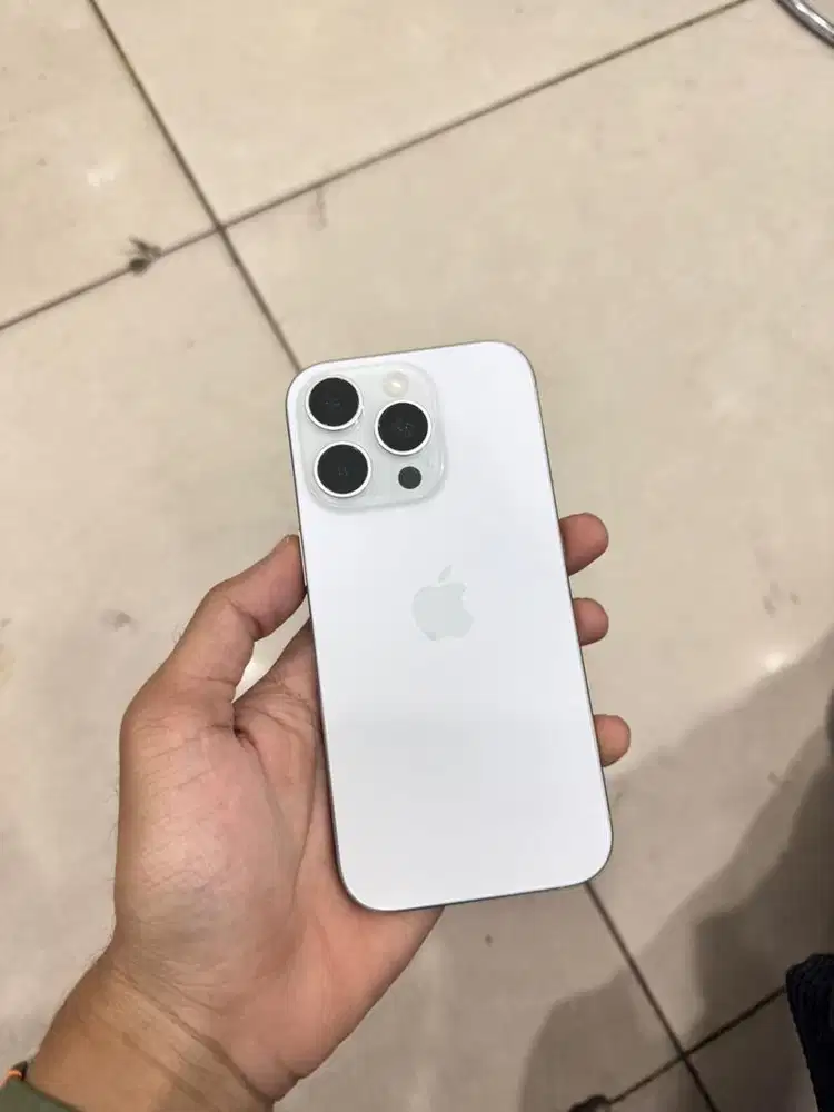 iphone 16 pro 128gb silver resmi iBox