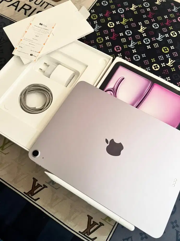 Ipad air 7 m3 128gb ibix bh93% cc155 garansi on