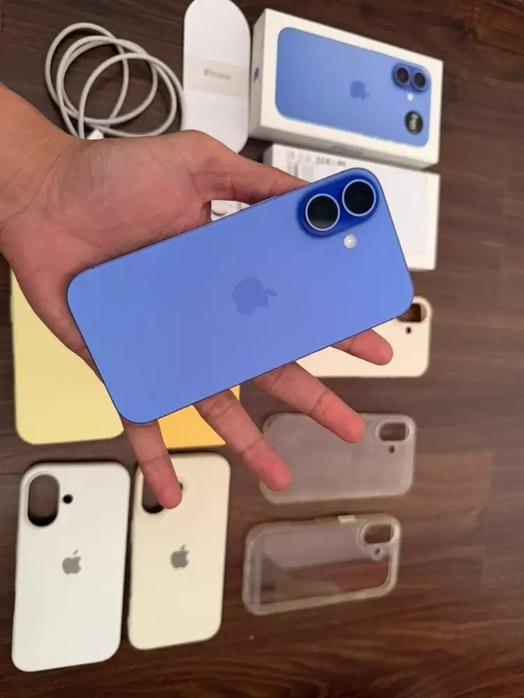Iphone 16 ultramarine 128gb RESMI INDO
