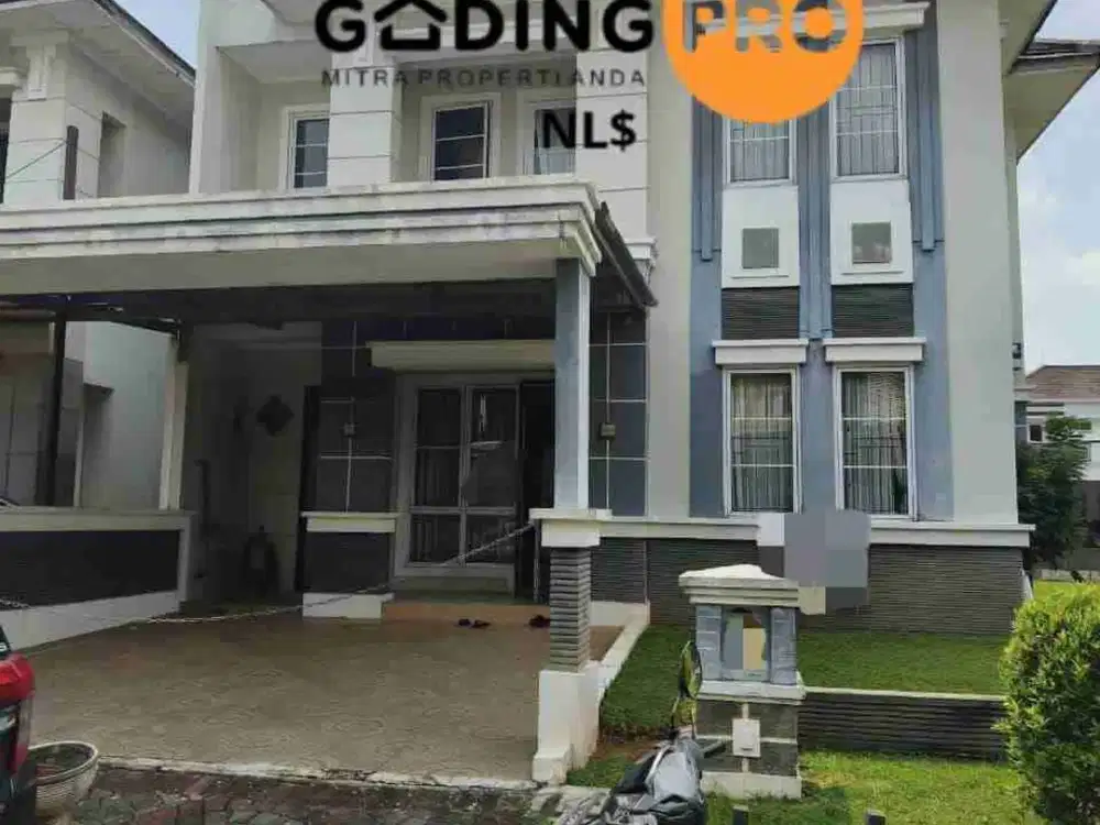DIJUAL RUMAH 2 LANTAI HOEK SIAP HUNI DI KOTA WISATA CIBUBUR