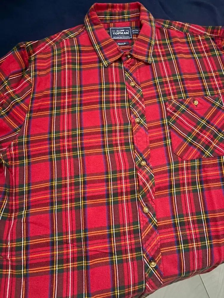Kemeja Flanel TOPMAN