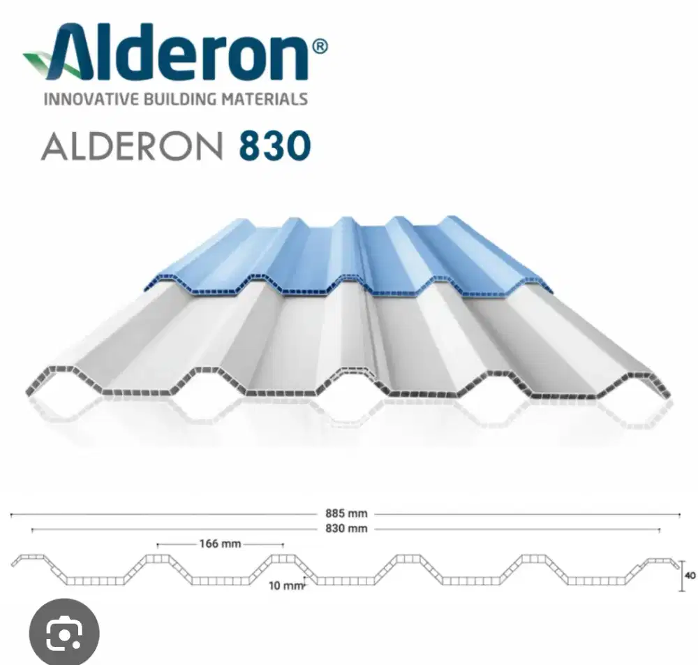 Sedia Atap Alderon,solartuff,solartuff solid dll