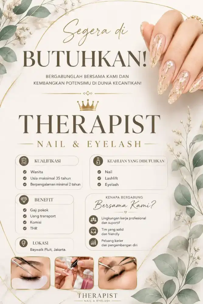 Lowongan Eyelash Nail