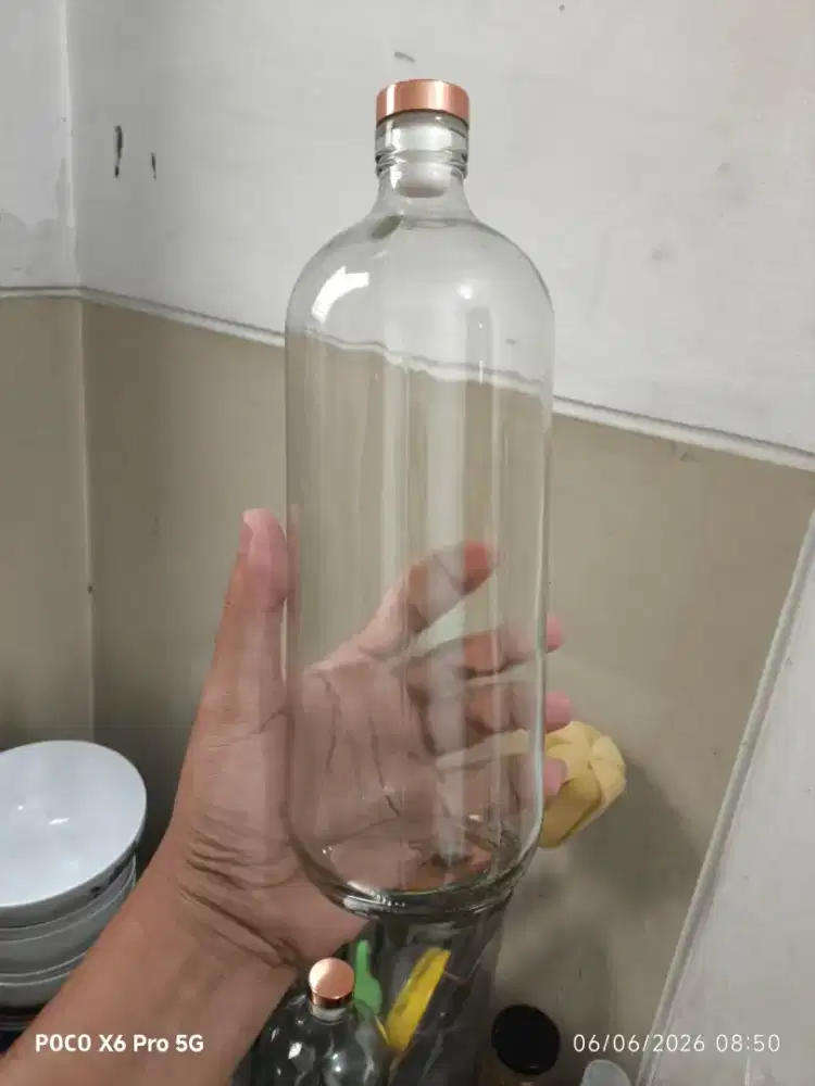 BOTOL  bekas kopi 1liter