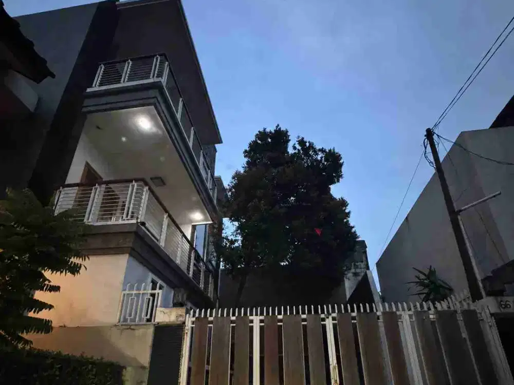 Rumah sewa pancoran dekat rs siaga raya jaksel