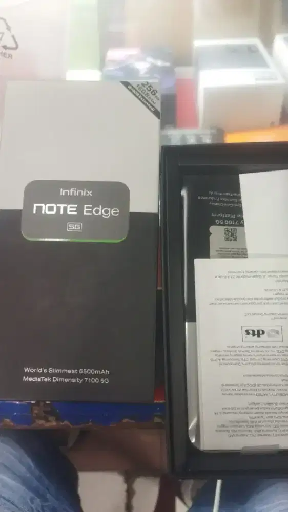Infinix note edge 8 per 256 gb