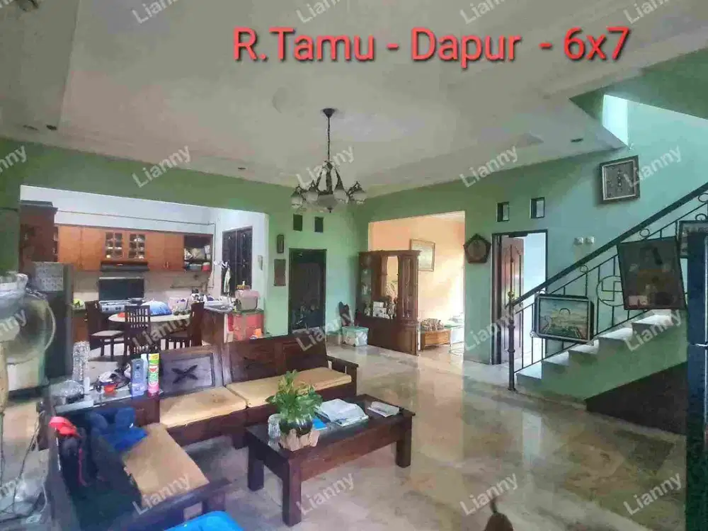 TERMURAH, Harga dibawah NJOP Rumah hook 2lt seluas 314m², Asri dan Nyaman di Taman Modern, Cakung