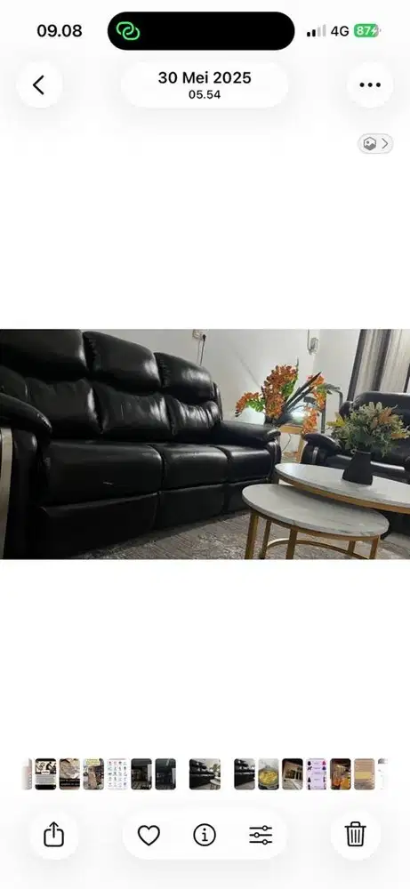 Sofa 3,2,1 recliner