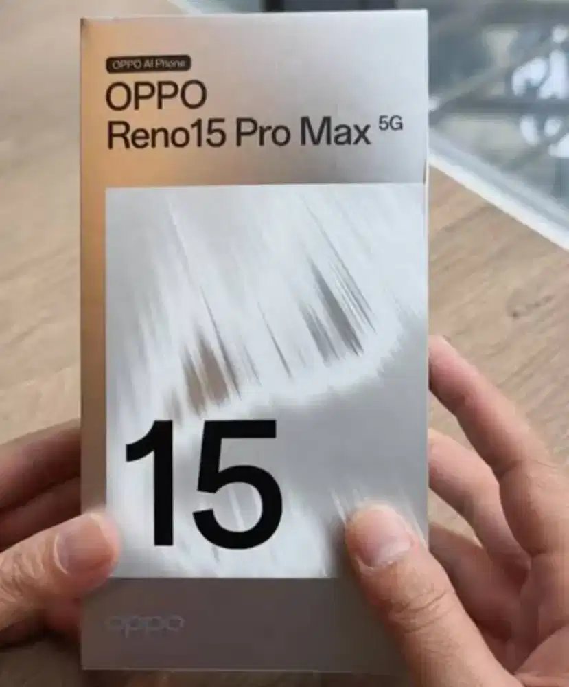 OPPO Reno 15 Pro Max 12GB+512GB BNIB Garansi Resmi Indonesia