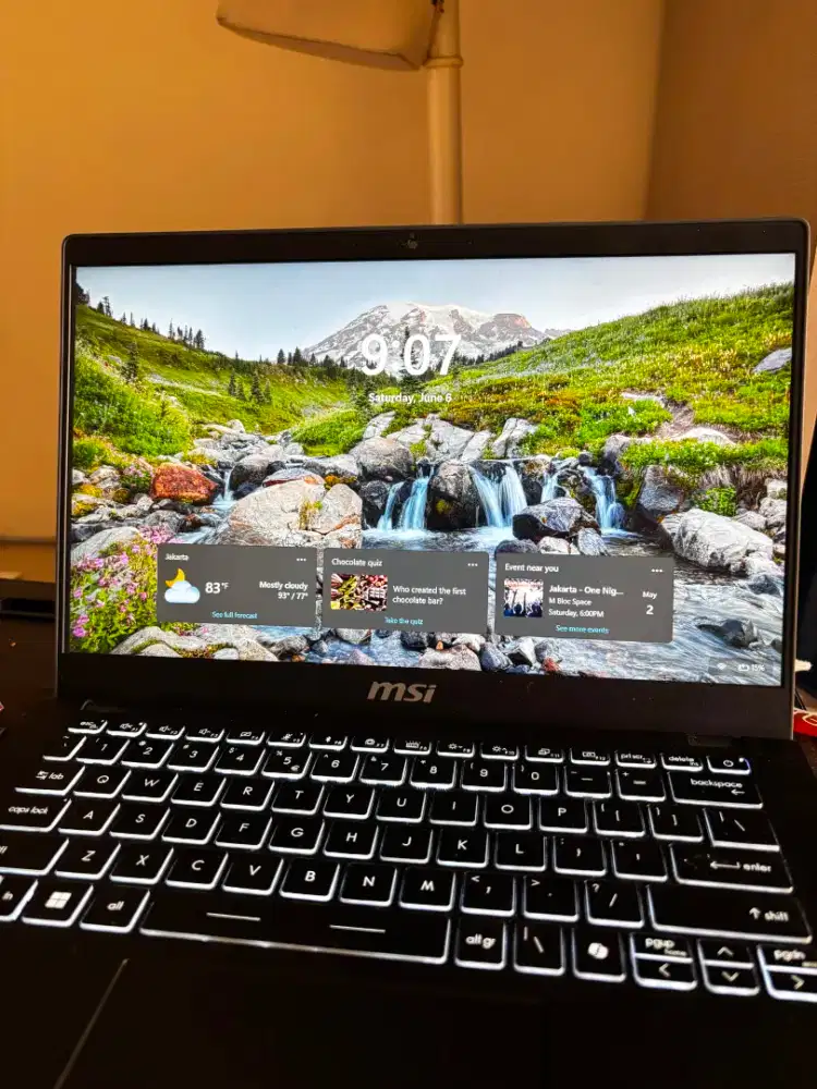 Laptop MSI Modern 14 C22MO Tahun 2024