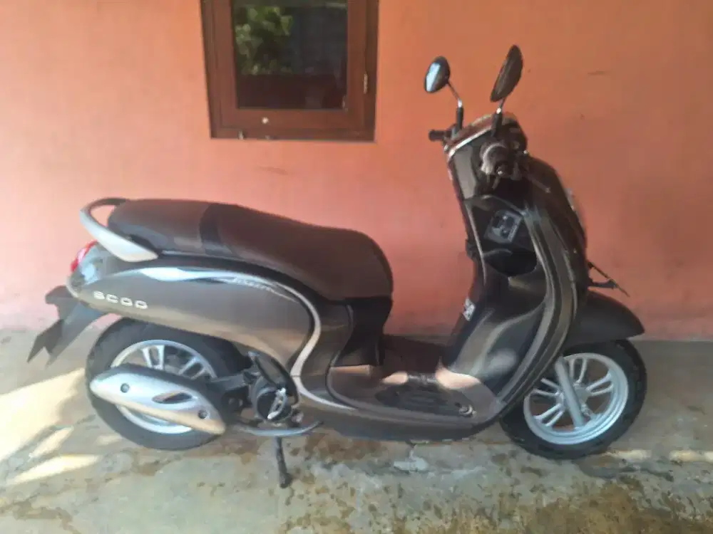 Scoopy 2018 keyless pajak baru bisa cash/kredit syariah TERMURAH