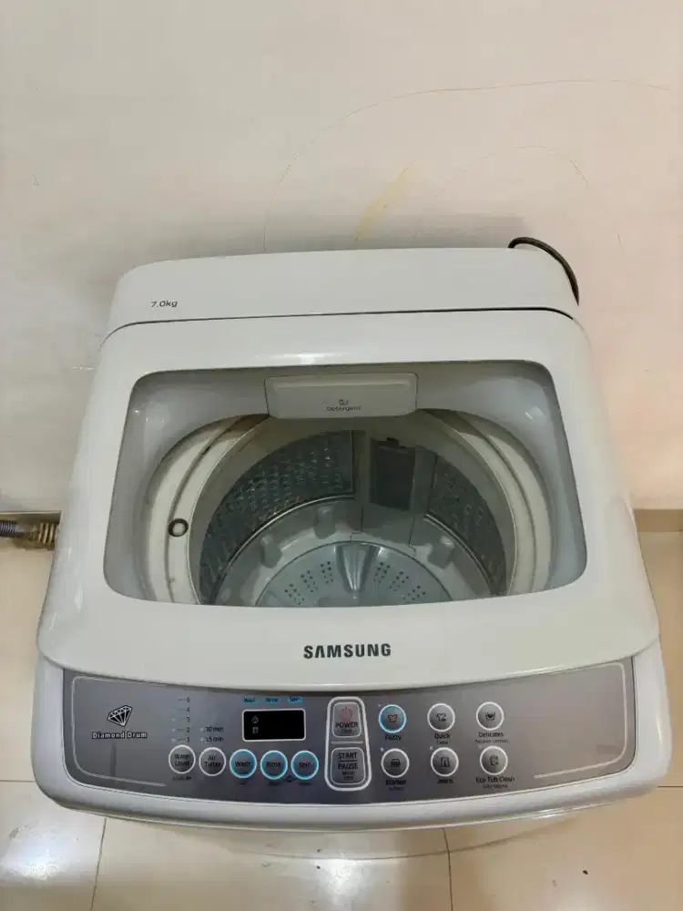 Mesin Cuci 1 Tabung Samsung 7Kg Top Loading Good Condition