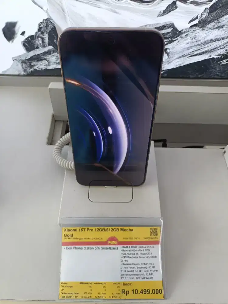 Kredit Kredivo Xiaomi 15T Pro 12/512GB