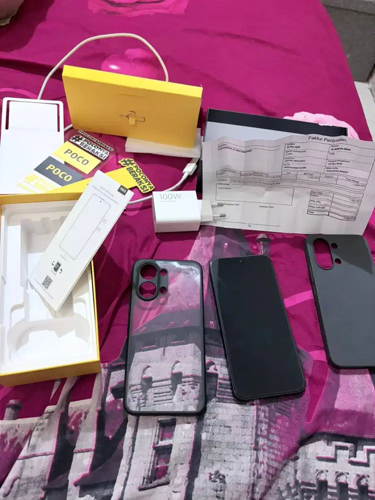 Poco x8 pro max hitam 12/512