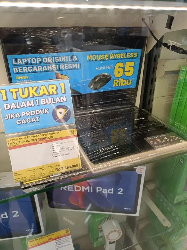 Kredit Kredivo Laptop Asus Intel Core N150