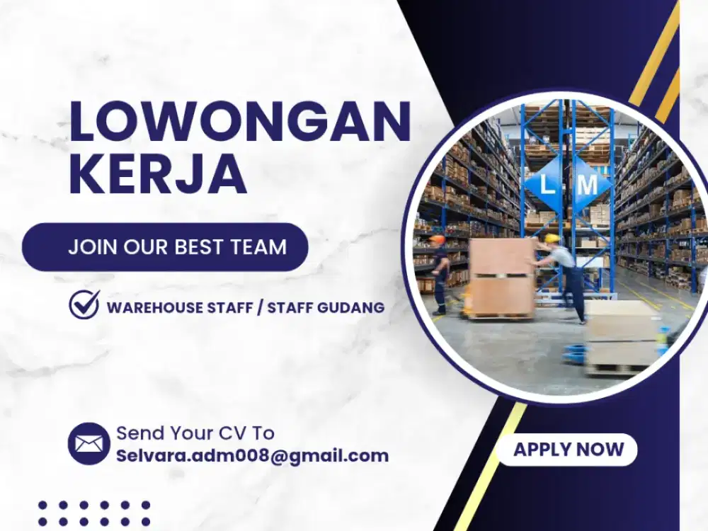 LOWONGAN STAFF GUDANG SEPATU