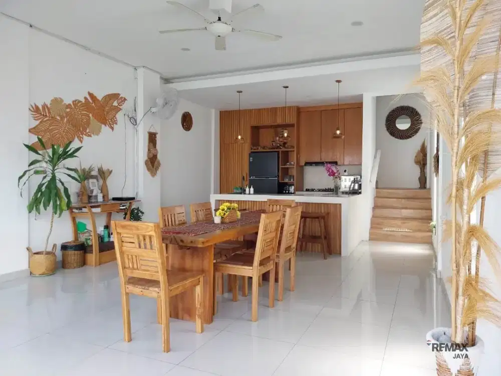 Mediteranian Villa Full Furnish For Rent, At Umalas Bumbak
