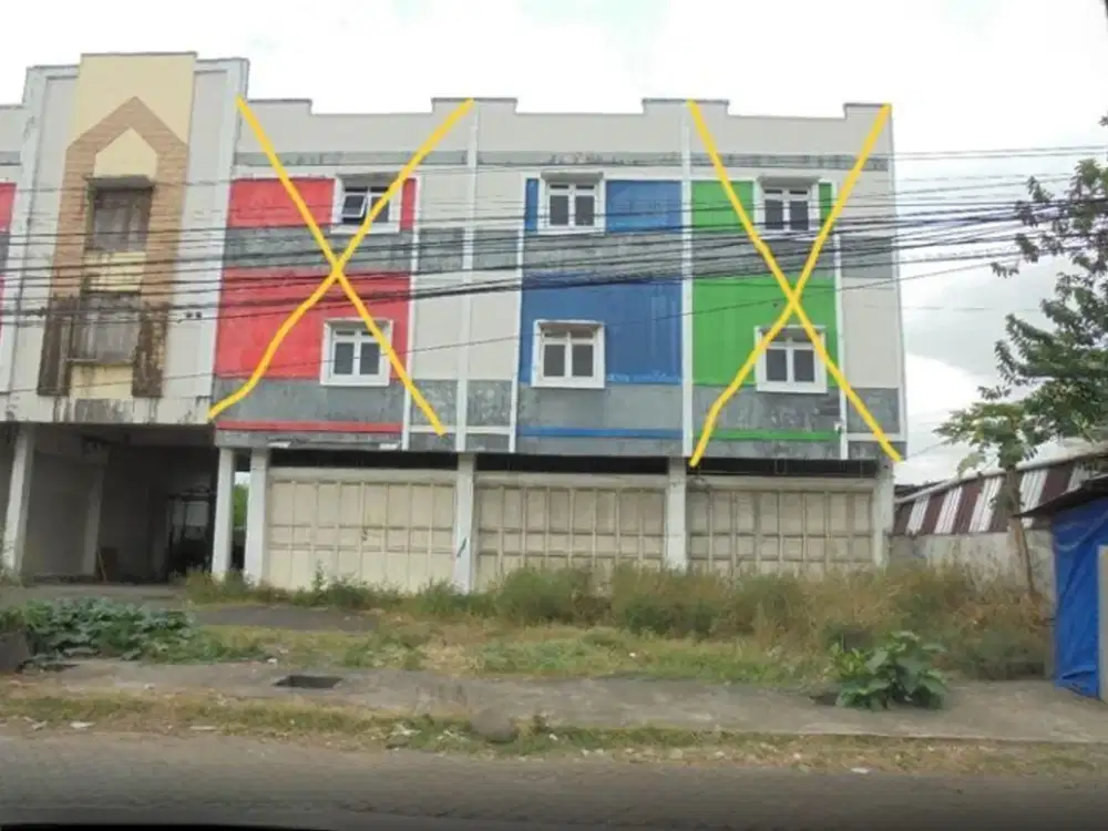 Dijual Ruko Makassar sekitar Jalan Poros Pattene