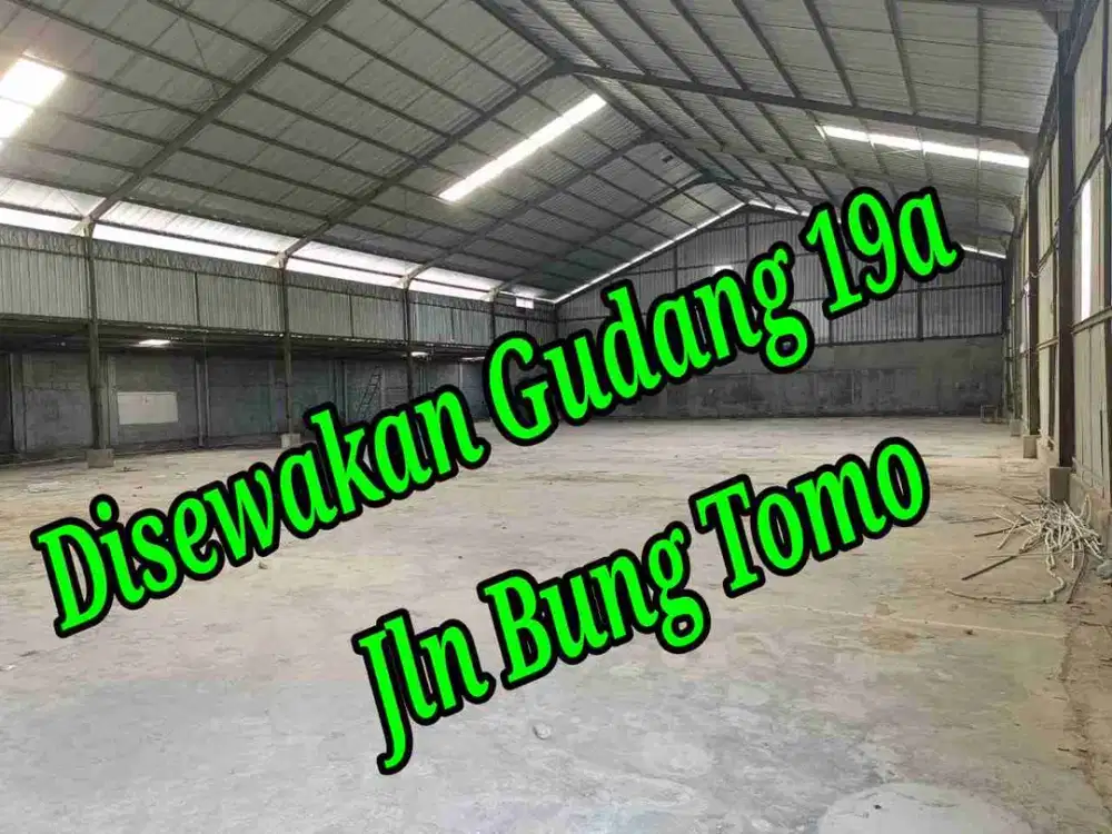 Disewakan Gudang 19a di Jln Kusuma Bangsa, Bung Tomo Denpasar Barat Bali