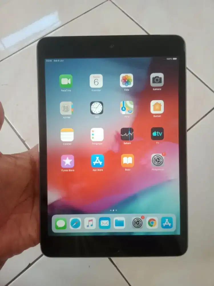 ipad mini2 64gb grey only siap pakai