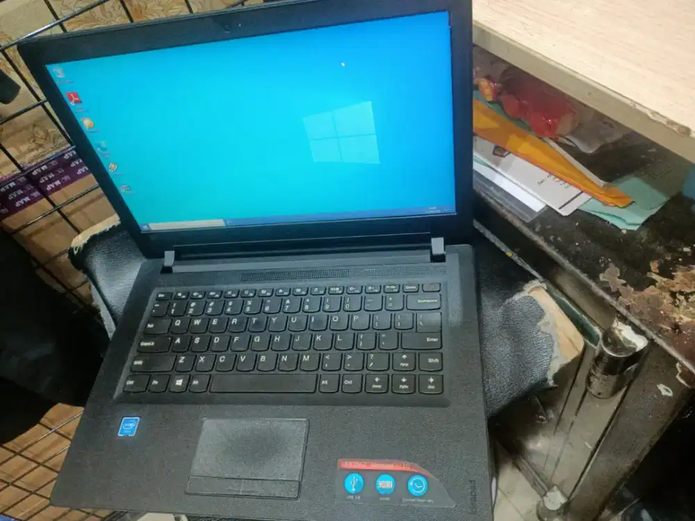 lactop lenovo ideapad 110 ram 2 hdd 512 normal semua sm cas aja