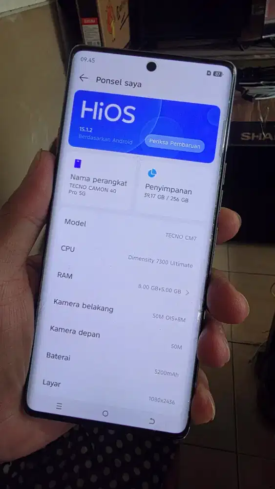 Tecno camon 40 pro 5G