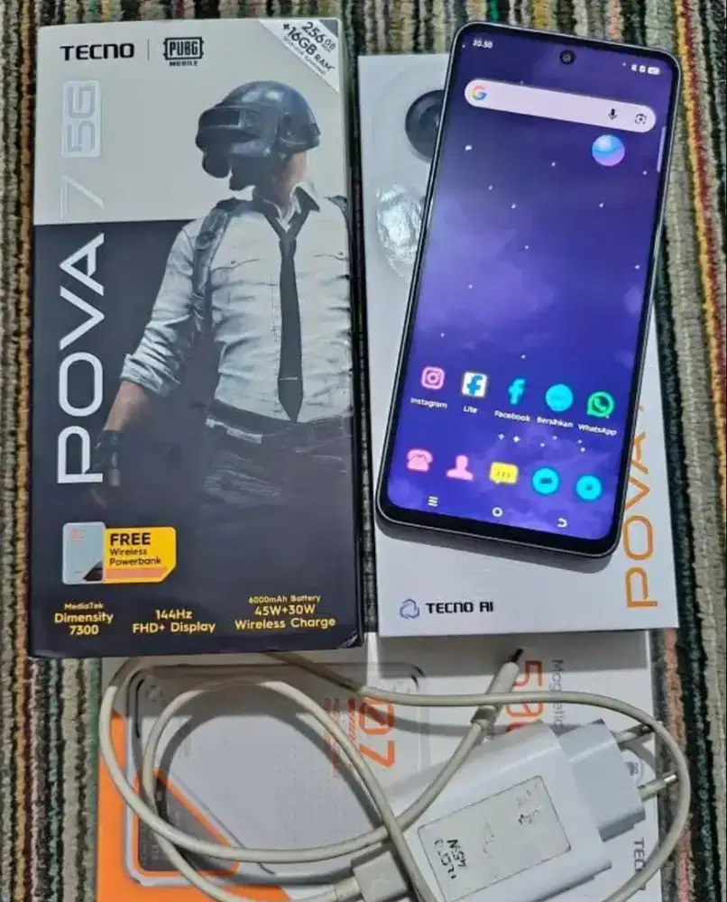 Pova7 5G lengkap