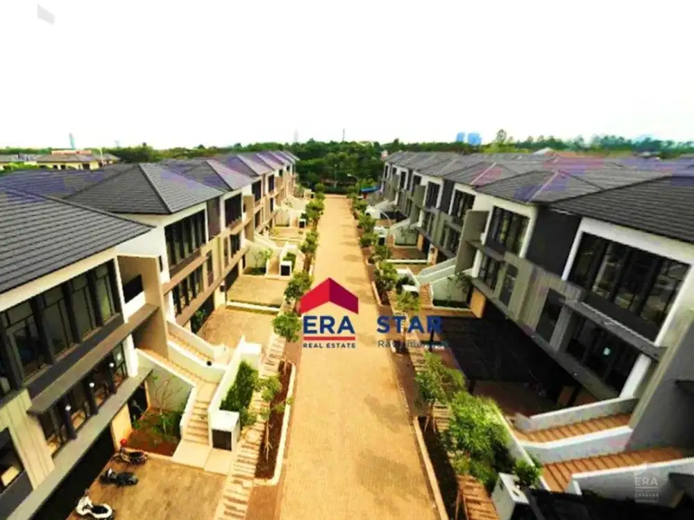 Rumah Mewah Minimalis Modern 2,5 lantai Harga Nego di Lakewood Nava Park BSD Serpong