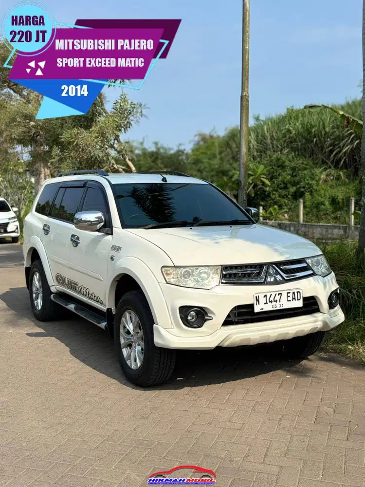 MITSUBISHI PAJERO SPORT EXCEED 2014 SIAP PAKAI AUTOMATIC