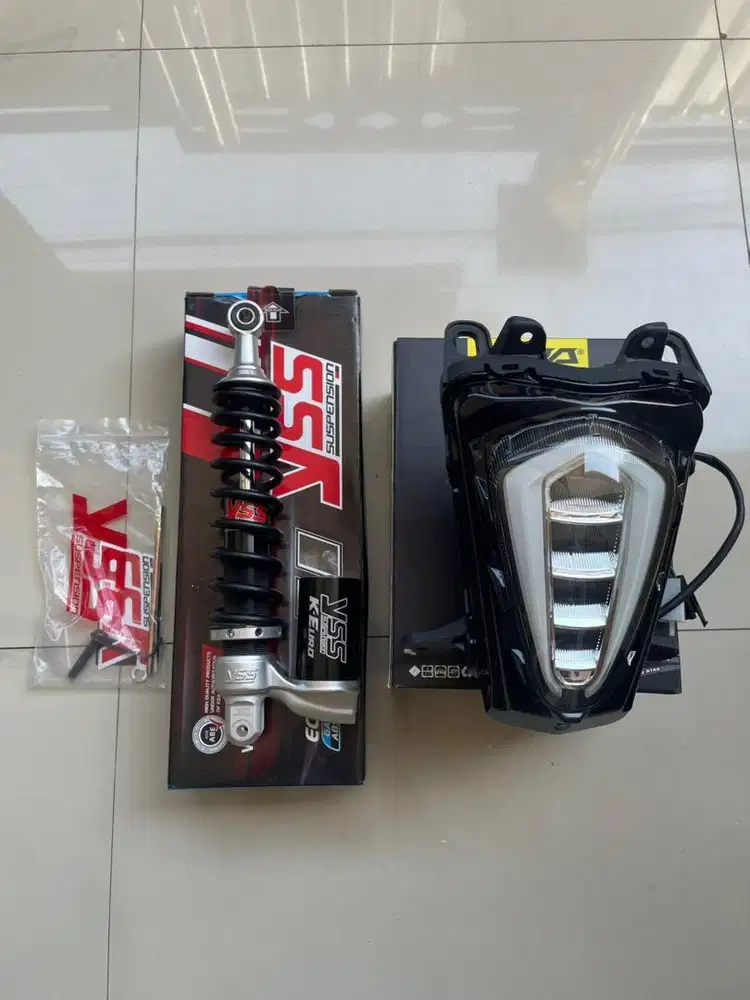 Shock YSS K-Euro Original + Stoplamp JPA Yamaha Filano Like New
