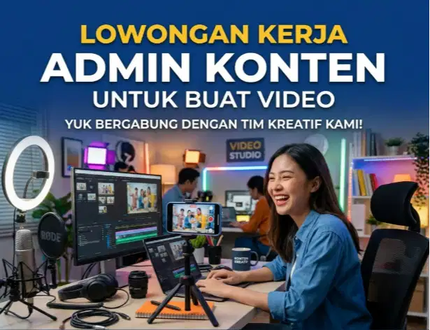 DICARI ADMIN KONTEN UNTUK KELOLA & BUAT KONTEN ONLINE SHOP