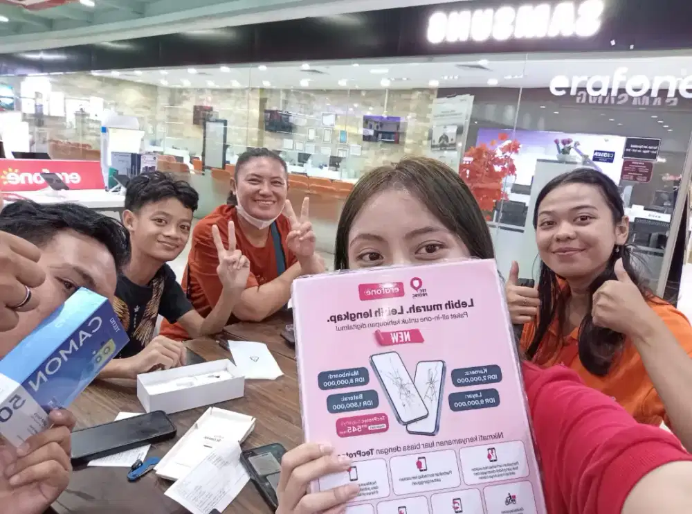Ready unit Tecno Camon 50 series free tws