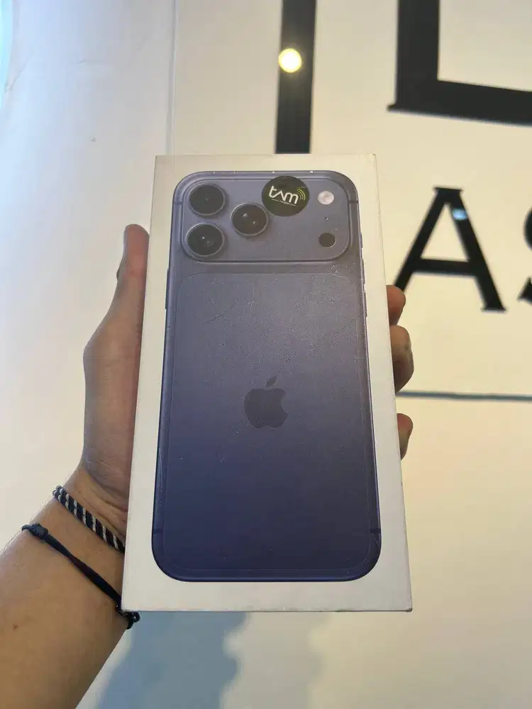 IPHONE 17 PRO MAX 256 NEW GARANSI RESMI