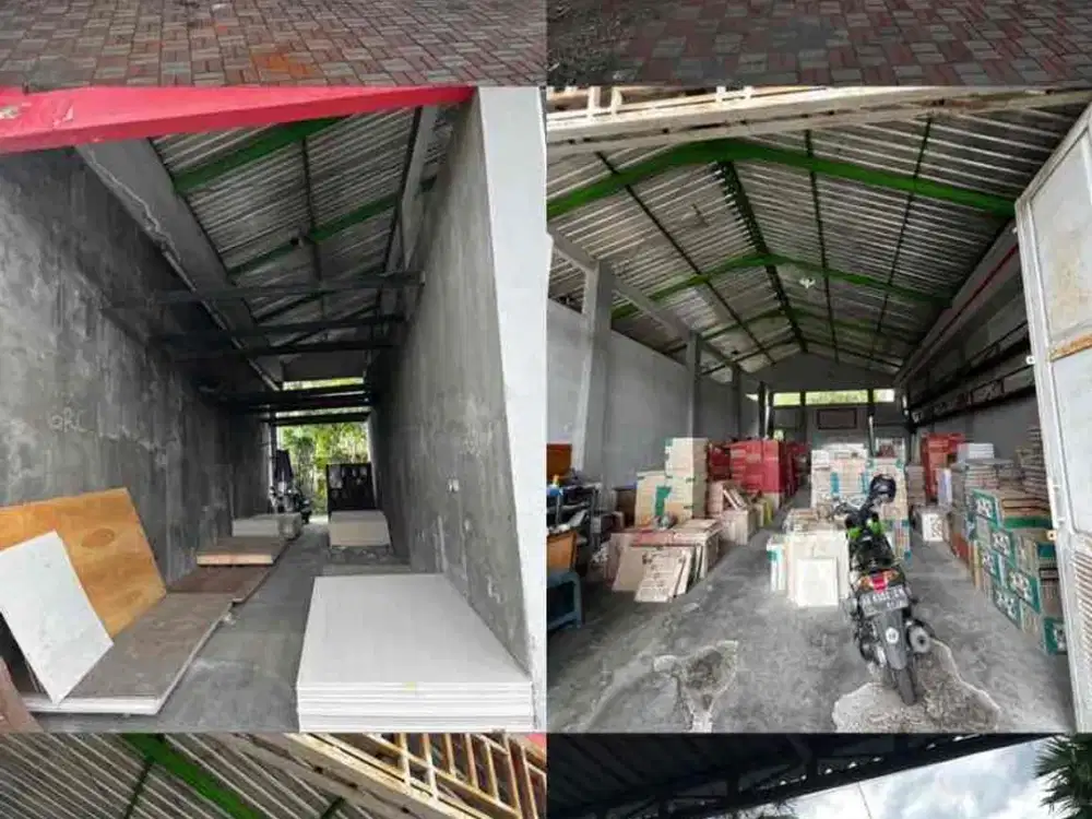 Disewakan gudang siap pakaii daerah slemann