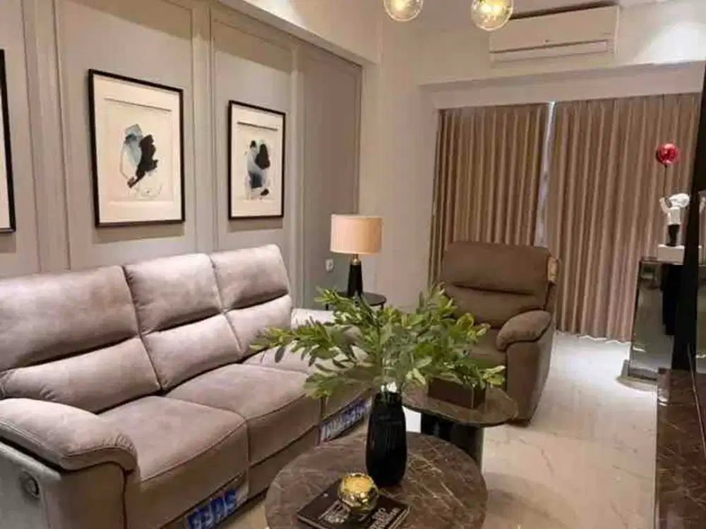 Disewakan Apartemen La Viz Mansion Pakuwon Tipe 2BR Full Furnish Mewah Private Lift