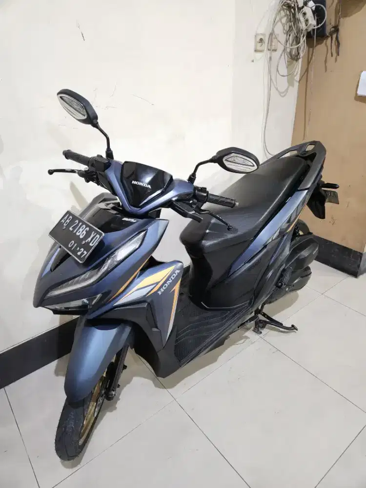 Vario 125 iss biru doff 2021 gbm kredit // tunai