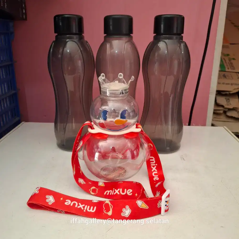 Botol Minum Like New 1 Set Isi 3 Pcs Normal Siap Pakai