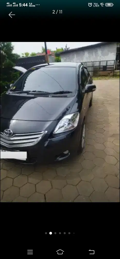 Toyota Vios 2010 Bensin