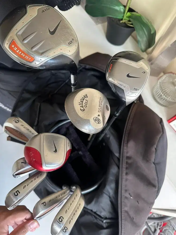 Dijual Stik Golf satu set + Tas