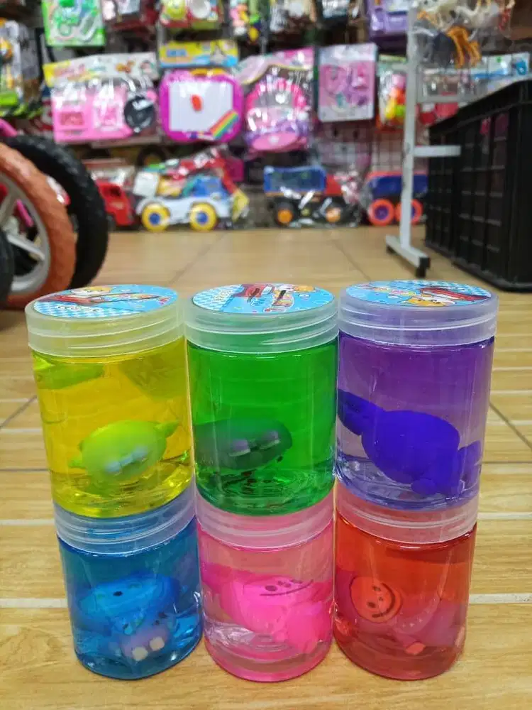 mainan anak slime botol