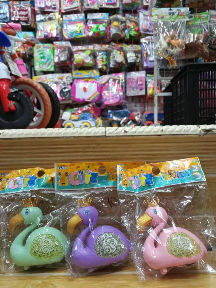 mainan anak angsa tarikk