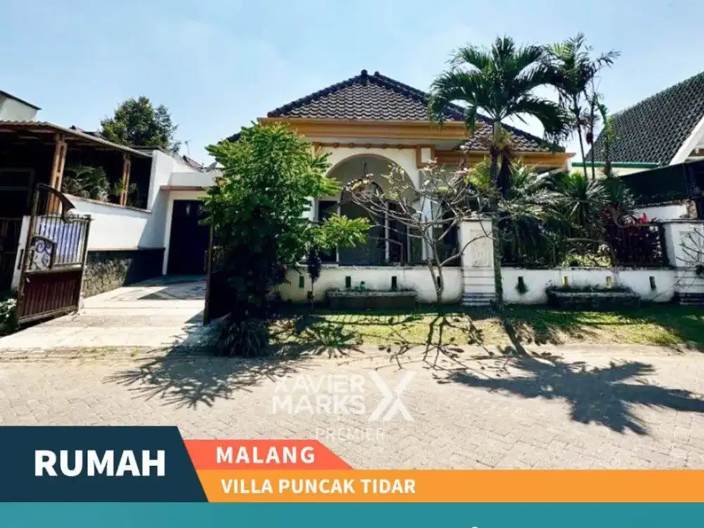 DIJUAL Rumah Minimalis Semi Furnish Ada Taman Depan Belakang Siap Huni Keamanan 24 Jam Dekat Kampus Ternama dan Elpico Mall di Villa Puncak Tidar