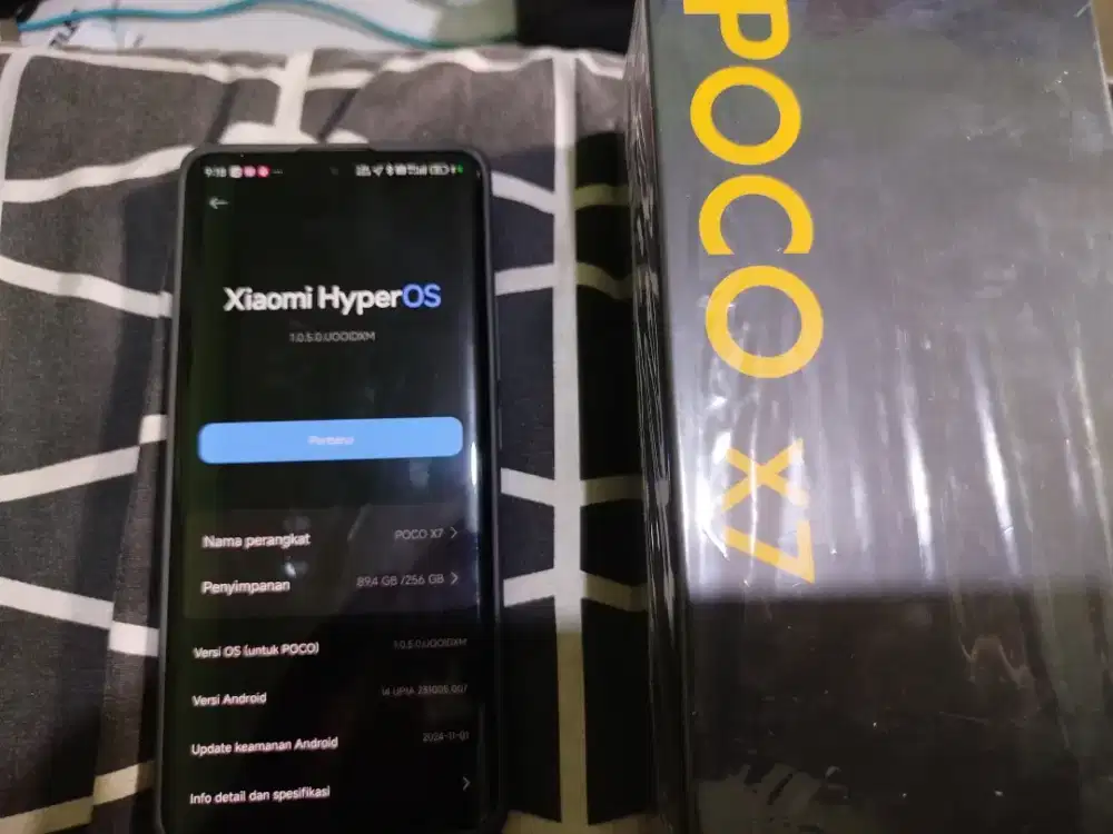 Poco X7 5G 8/256 Fullset