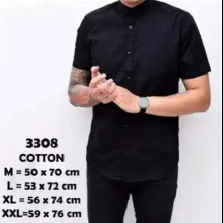 Kemeja Polos Lengan Pendek dan Panjang