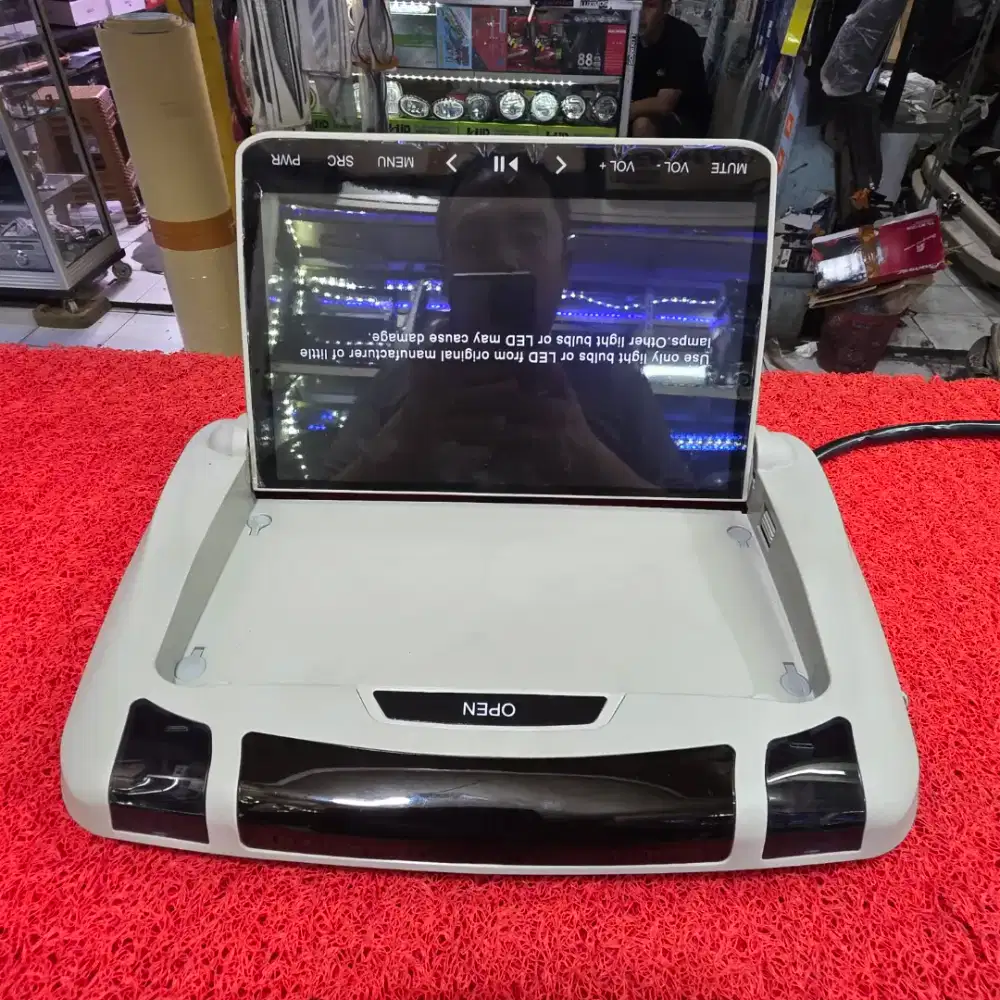TV Roof Plafon Monitor Toyota Layar 10 in