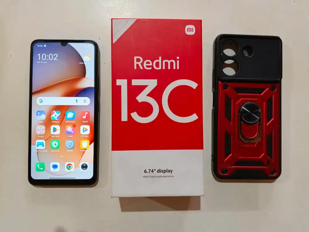 Redmi 13c 6/128 fullset ori segel