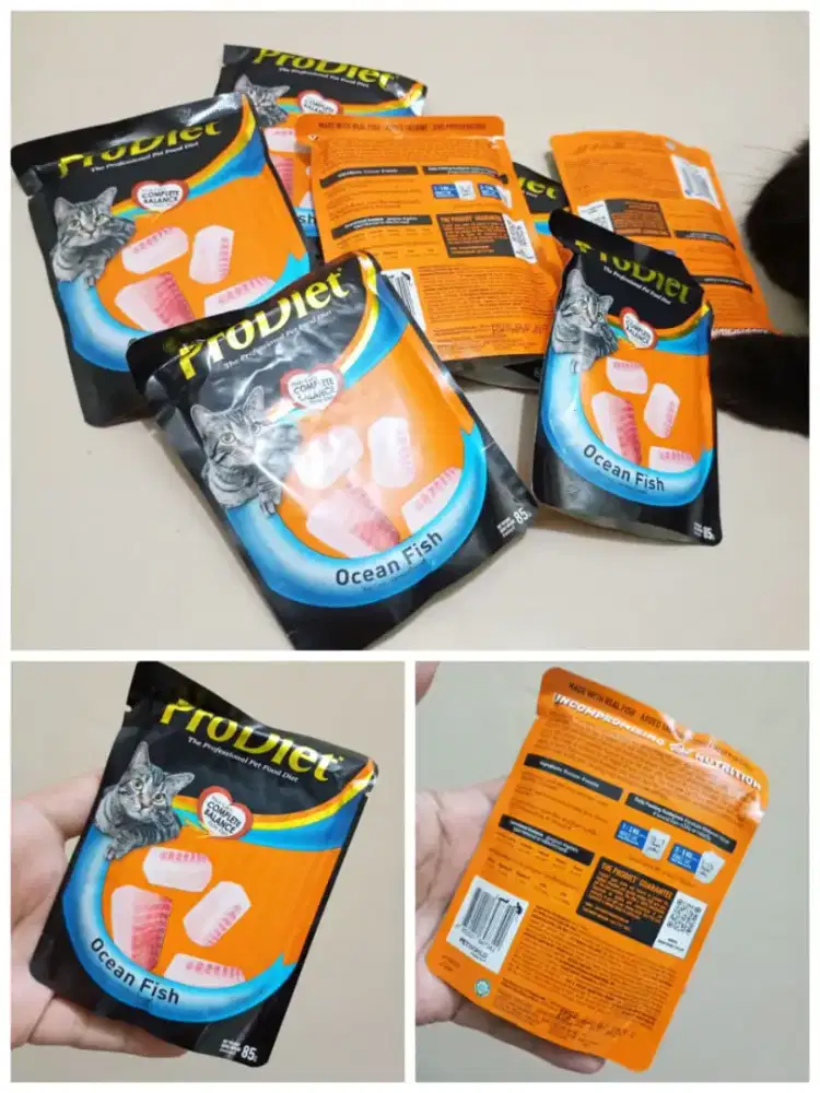 Makanan Basah Kucing Pro Diet Ocean Fish
