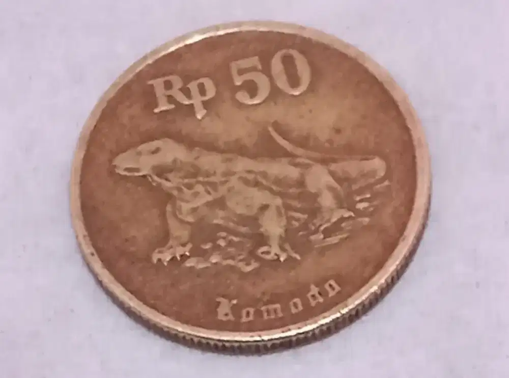 Coin komodo Rp 50 Rupiah