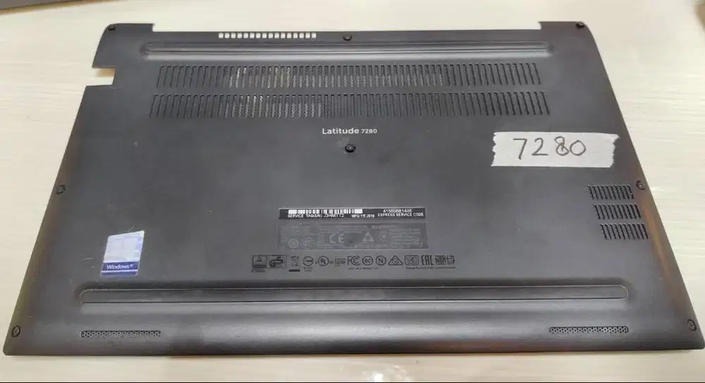 Casing Bawah Cover E Bottom Case Laptop Dell 7280